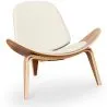 Fauteuil design - Fauteuil scandinave - Revêtement en similicuir - Lucy image 7