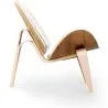 Fauteuil design - Fauteuil scandinave - Revêtement en similicuir - Lucy image 7