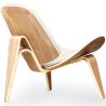 Fauteuil design - Fauteuil scandinave - Revêtement en similicuir - Lucy image 7