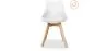 Lot de 2 Chaises Denisse avec coussin Design scandinave - Mat image 7