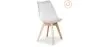 Lot de 2 Chaises Denisse avec coussin Design scandinave - Mat image 7