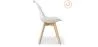 Lot de 2 Chaises Denisse avec coussin Design scandinave - Mat image 7