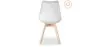 Lot de 2 Chaises Denisse avec coussin Design scandinave - Mat image 7