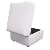 Pouf Ottoman Carré avec Rangement - Cube image 7
