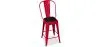 Coussin magnétisé pour tabouret carré - simili cuir - Stylix image 7