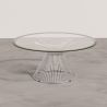 Table basse ronde - Design en verre - Barrel image 7