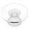 Table basse ronde - Design en verre - Barrel image 7