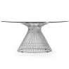 Table basse ronde - Design en verre - Barrel image 7