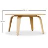 Table basse ronde en bois - Ply image 7