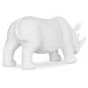  Figurine Décorative Rhinocéros - Blanc Mat - Rhyn image 7