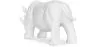  Figurine Décorative Rhinocéros - Blanc Mat - Rhyn image 7