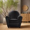  Fauteuil avec Accoudoirs - Revêtu de Similicuir - Club image 7