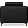 Fauteuil avec Accoudoirs - Revêtu de Cuir - Mattathais image 7