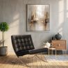 Fauteuil Design - Revêtu de Cuir - Town image 7