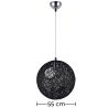 Lampe de plafond - Lampe suspendue design boule - Corde - Wanton image 7