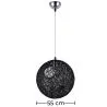 Lampe de plafond - Lampe suspendue design boule - Corde - Wanton image 7