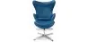 Fauteuil Design Oeuf avec Repose-Pieds - Revêtement en Similicuir - Brave image 7