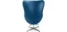 Fauteuil Design Oeuf avec Repose-Pieds - Revêtement en Similicuir - Brave image 7
