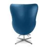 Fauteuil Design Oeuf avec Repose-Pieds - Revêtement en Similicuir - Brave image 7