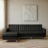 Chaiselongue Design - Cuir recouvert - Nova image 7