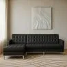 Chaiselongue Design - Cuir recouvert - Nova image 7
