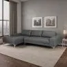 Chaise longue avec 5 places - Tissu d'ameublement - Yemy image 7