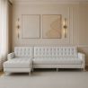 Chaise longue design - Revêtement en Polipiel - Nova image 7