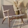 Fauteuil de Salon en Bois et Corde - Design Artisanal Boho Bali - Birma image 7