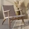 Fauteuil de Salon en Bois et Corde - Design Artisanal Boho Bali - Birma image 7