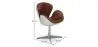 Fauteuil avec Accoudoirs - Style Aviateur - Cuir et Métal - Aviator image 7