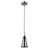 Lampe de plafond design - Petite suspension en métal chromé - Carter image 7