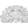 Lampe de plafond - Monture encastrée à boules de verre - 35cm - Savoni image 7