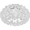 Lampe de plafond - Monture encastrée à boules de verre - 35cm - Savoni image 7