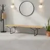 Banc en Bois Style Nordique (180cm) - Yean image 7