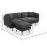 Chaise Longue en Lin - Style Scandinave - Vriga image 7