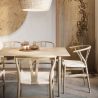 Chaise de salle à manger en bois - Style scandinave - Wish image 7