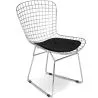 Chaise de salle à manger en acier - Grid Design - Lived image 7