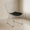 Chaise de salle à manger en acier - Grid Design - Lived image 7