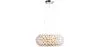 Lampe de plafond - Suspension en boules de verre cristal - 35cm - Savoni image 7