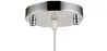  Lampe de plafond design sphérique - Lampe suspendue en métal chromé - 40cm - Speculum image 7