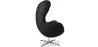 Fauteuil avec Accoudoirs - Revêtu de Similicuir - Design Oeuf - Brave image 7