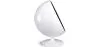  Fauteuil design boule - Tissu rembourré - Batton image 7