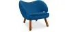 Fauteuil Revêtu de Tissu - Design Scandinave - Pelitano image 7