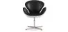 Fauteuil avec accoudoirs - Style aviateur - Revêtu de cuir - Via image 7