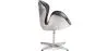 Fauteuil avec accoudoirs - Style aviateur - Revêtu de cuir - Via image 7