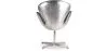 Fauteuil avec accoudoirs - Style aviateur - Revêtu de cuir - Via image 7
