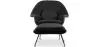 Fauteuil Design avec Repose-Pieds - Revêtement en Tissu - Womb image 7