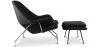Fauteuil Design avec Repose-Pieds - Revêtement en Tissu - Womb image 7