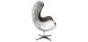 Fauteuil avec Accoudoirs - Style Aviateur - Cuir et Métal - Cocoon image 7