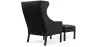 Fauteuil avec Repose-Pieds - Revêtement en Cuir - Micah image 7